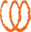 Project logo, looking like a letter 'w' stylized as concertina wire